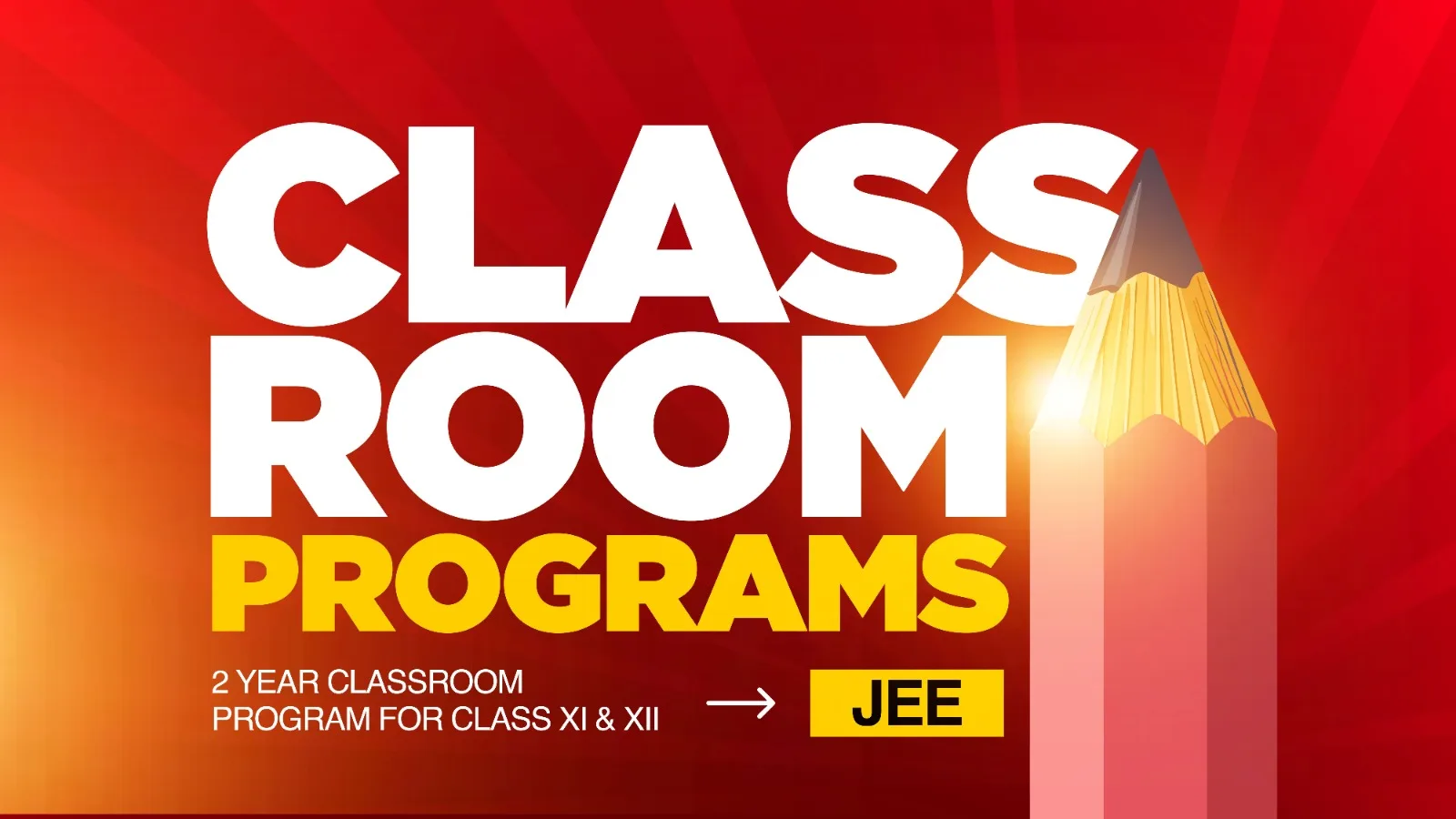 2-Year Classroom Program for IIT-JEE